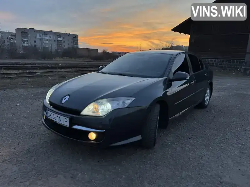 Лифтбек Renault Laguna 2008 2 л. Автомат обл. Ровенская, Ровно - Фото 1/21