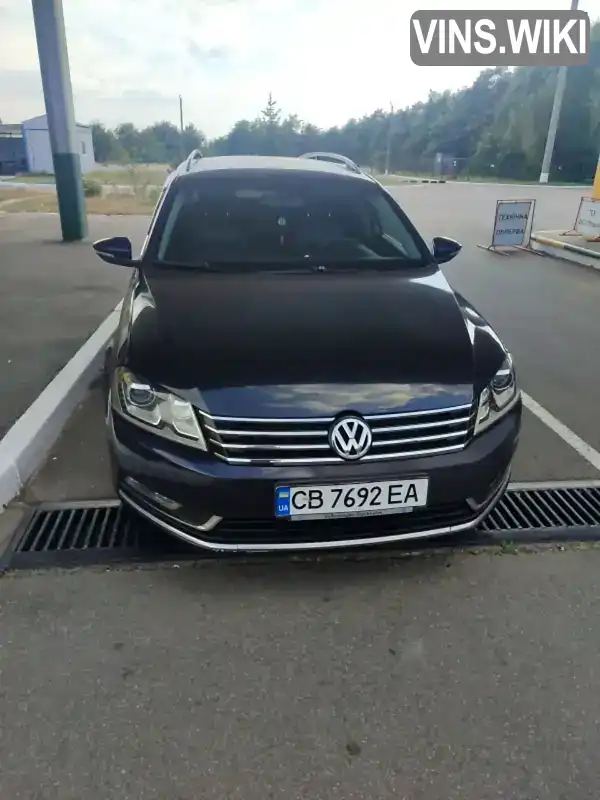 Універсал Volkswagen Passat 2012 1.4 л. Автомат обл. Чернігівська, Чернігів - Фото 1/12