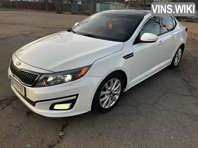 Седан Kia Optima 2014 2.36 л. Автомат обл. Чернігівська, Чернігів - Фото 1/21