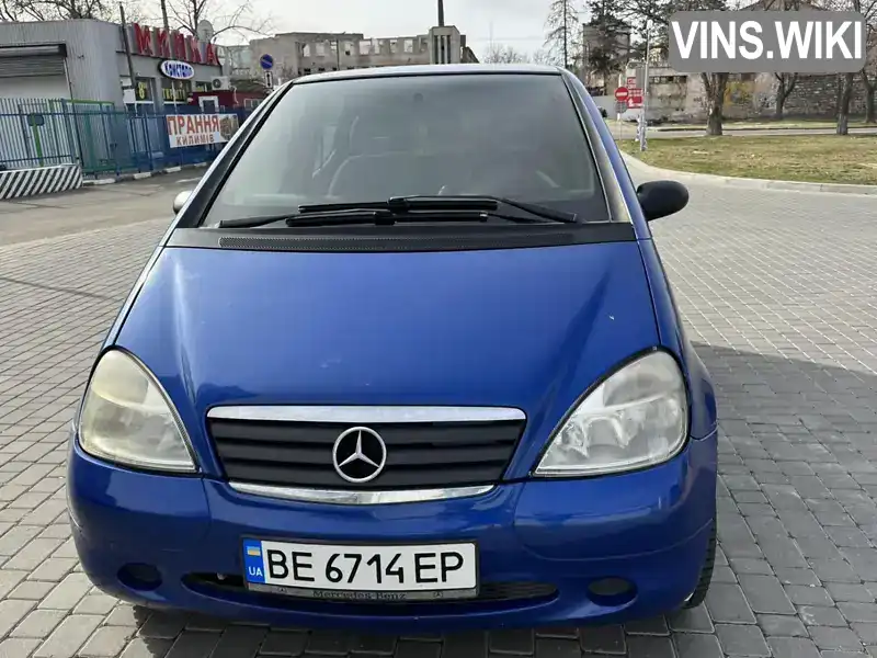 WDB1680331J302787 Mercedes-Benz A-Class 1999 Хетчбек 1.6 л. Фото 2