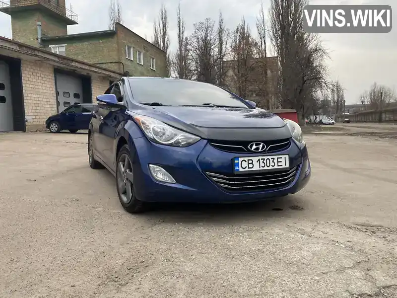 KMHDH4AE5DU694173 Hyundai Elantra 2012 Седан 1.8 л. Фото 2