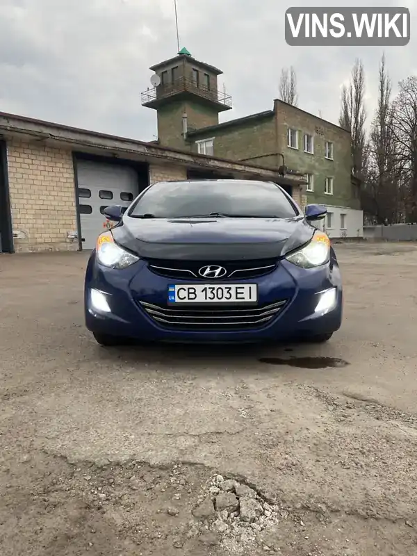 KMHDH4AE5DU694173 Hyundai Elantra 2012 Седан 1.8 л. Фото 6