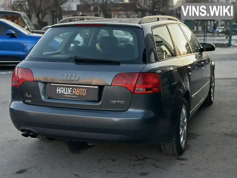 WAUZZZ8E17A120182 Audi A4 2006 Універсал 1.9 л. Фото 8