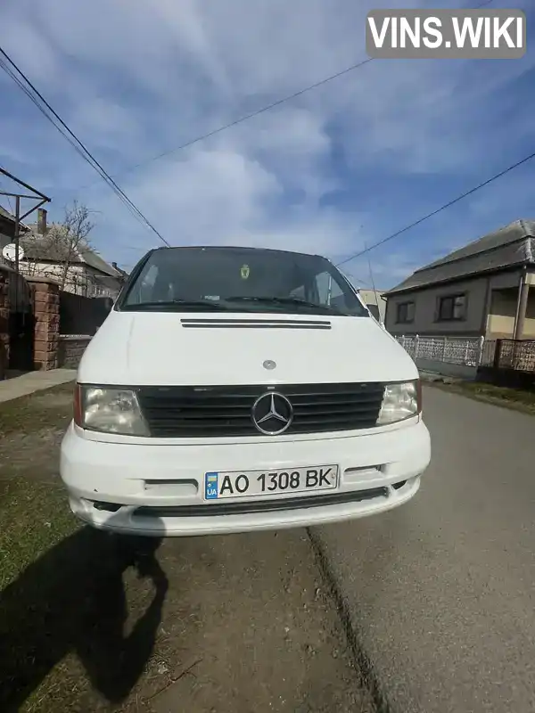 Мінівен Mercedes-Benz Vito 1998 2.15 л. Ручна / Механіка обл. Закарпатська, Іршава - Фото 1/21