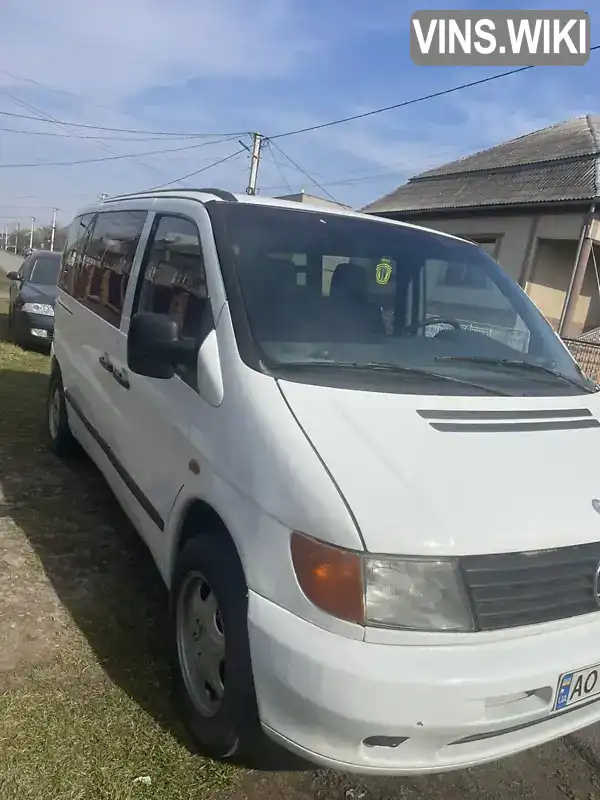 VSA63806413125833 Mercedes-Benz Vito 1998 Мінівен 2.15 л. Фото 2