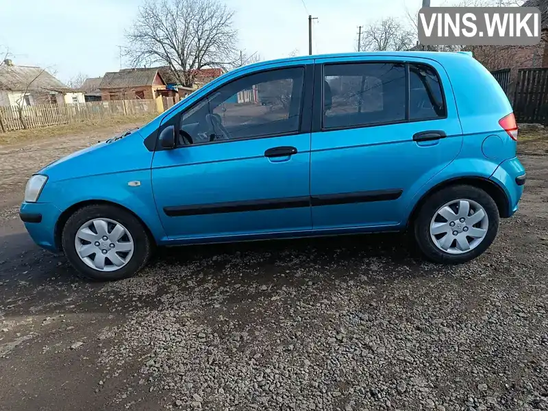 KMHBT51HP3U093792 Hyundai Getz 2003 Хетчбек 1.34 л. Фото 4