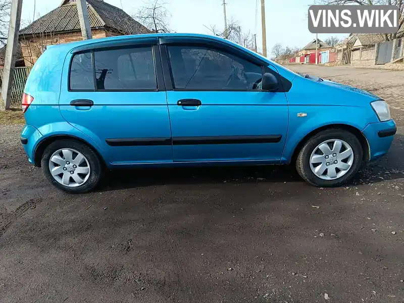 KMHBT51HP3U093792 Hyundai Getz 2003 Хетчбек 1.34 л. Фото 7