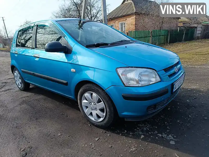 KMHBT51HP3U093792 Hyundai Getz 2003 Хетчбек 1.34 л. Фото 8