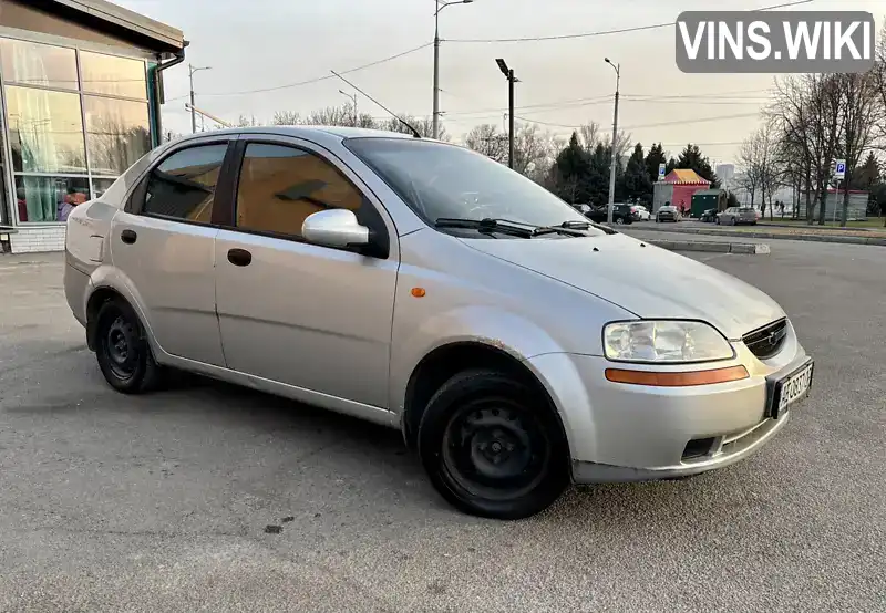 Y6DSF69YE5B398502 Chevrolet Aveo 2005 Седан 1.5 л. Фото 6