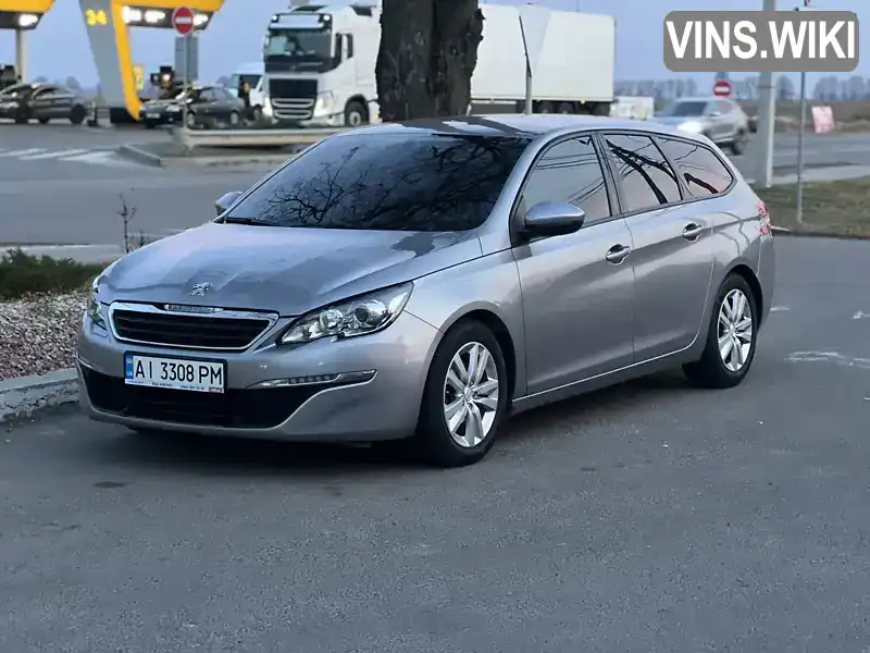 Универсал Peugeot 308 2015 1.56 л. Ручная / Механика обл. Киевская, Борисполь - Фото 1/9