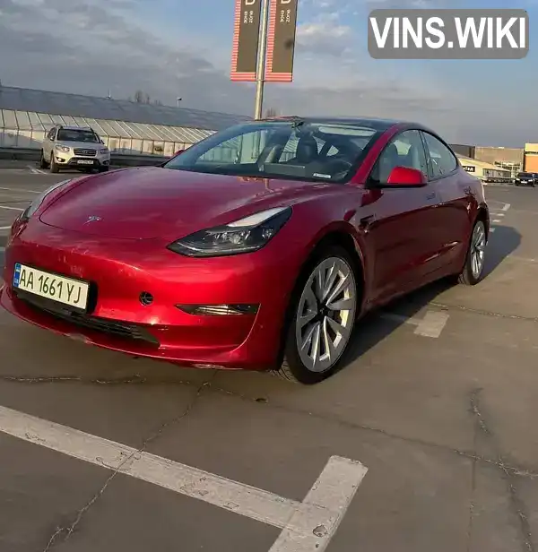 Седан Tesla Model 3 2022 null_content л. обл. Київська, Київ - Фото 1/21