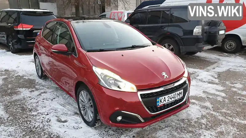 Хетчбек Peugeot 208 2017 1.2 л. Робот обл. Київська, Київ - Фото 1/12