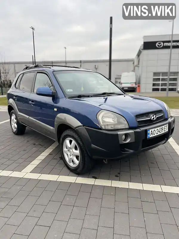 Внедорожник / Кроссовер Hyundai Tucson 2005 2.66 л. Автомат обл. Закарпатская, Мукачево - Фото 1/21