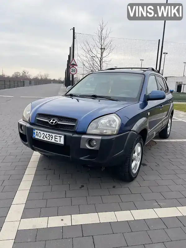 KM8JN12D35U218411 Hyundai Tucson 2005 Внедорожник / Кроссовер 2.66 л. Фото 2