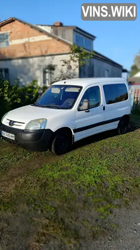 Минивэн Peugeot Partner 2005 2 л. Ручная / Механика обл. Хмельницкая, Староконстантинов - Фото 1/15