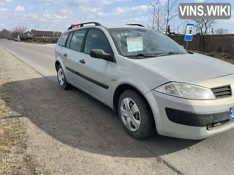 VF1KM0C0H29630129 Renault Megane 2003 Универсал 1.6 л. Фото 2