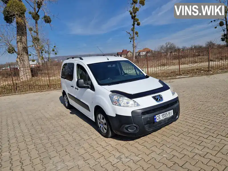 VF37A9HSCAJ765324 Peugeot Partner 2010 Мінівен 1.6 л. Фото 1