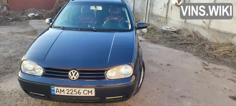 Универсал Volkswagen Golf 2002 1.9 л. Ручная / Механика обл. Житомирская, Бердичев - Фото 1/21