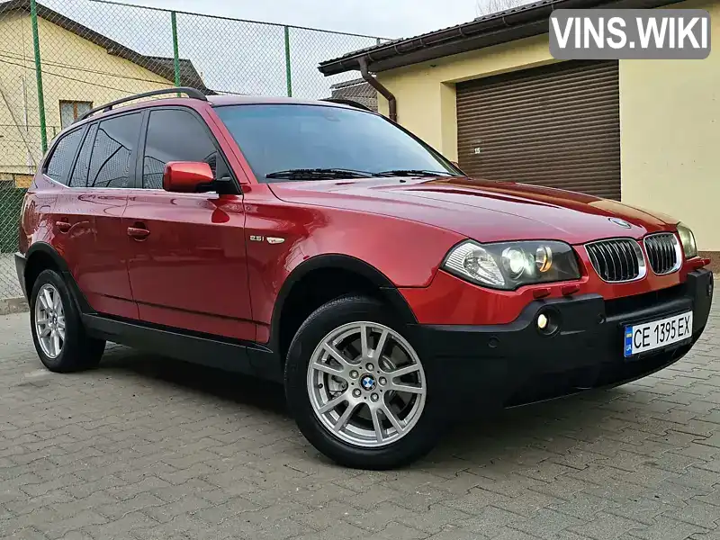 Внедорожник / Кроссовер BMW X3 2006 2.5 л. Автомат обл. Хмельницкая, Хмельницкий - Фото 1/21