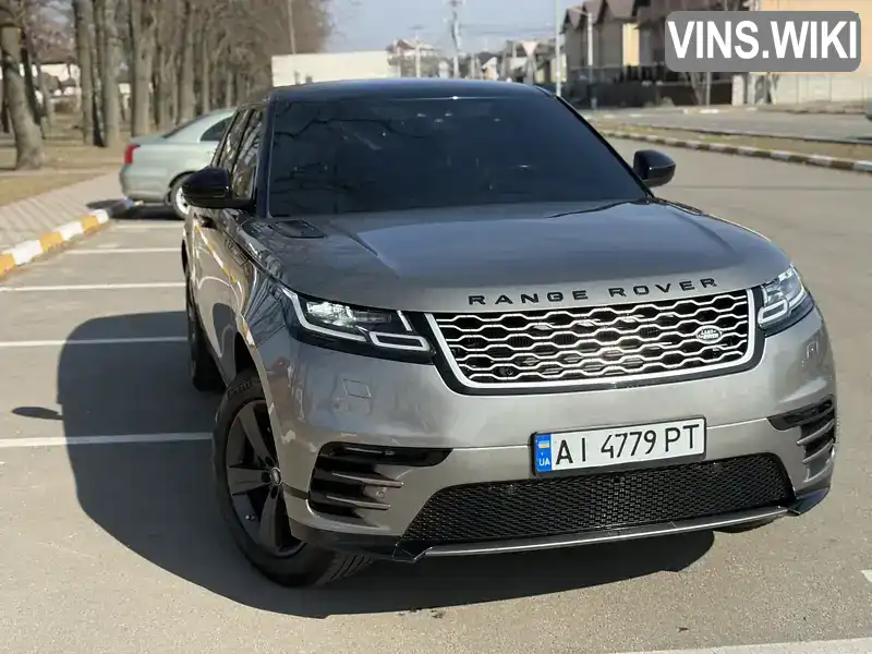 Позашляховик / Кросовер Land Rover Range Rover Velar 2018 2 л. Автомат обл. Київська, Київ - Фото 1/18