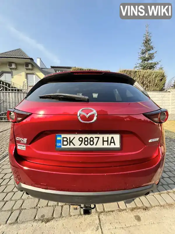 JM3KFBCM6J0388622 Mazda CX-5 2018 Внедорожник / Кроссовер 2.5 л. Фото 2