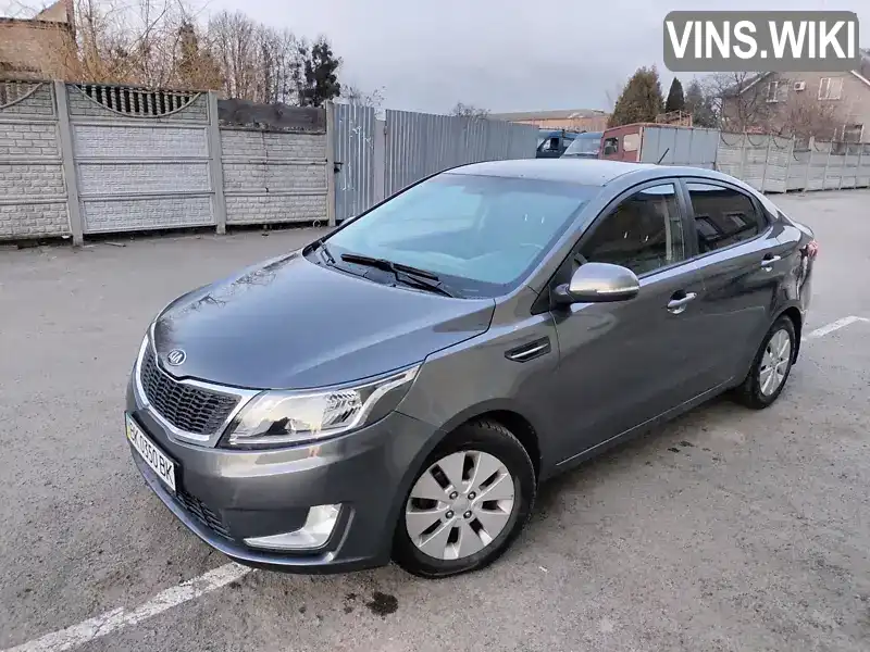 Z94CC41BAER181360 Kia Rio 2013 Седан 1.59 л. Фото 7