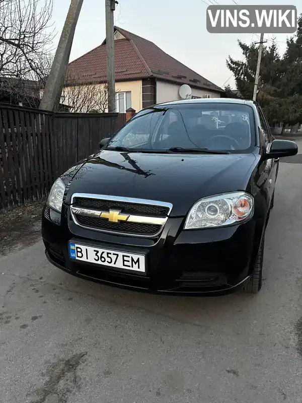 Седан Chevrolet Aveo 2006 1.5 л. Ручная / Механика обл. Полтавская, Котельва - Фото 1/21