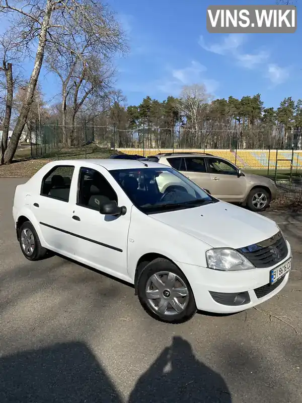 Седан Renault Logan 2012 1.4 л. Ручна / Механіка обл. Київська, Київ - Фото 1/21