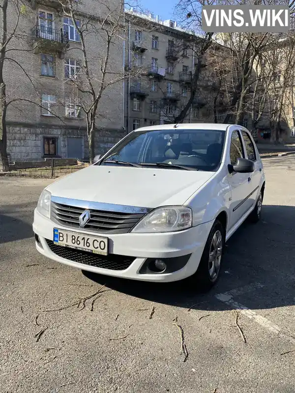 VF1LSRAAH47791558 Renault Logan 2012 Седан 1.4 л. Фото 2