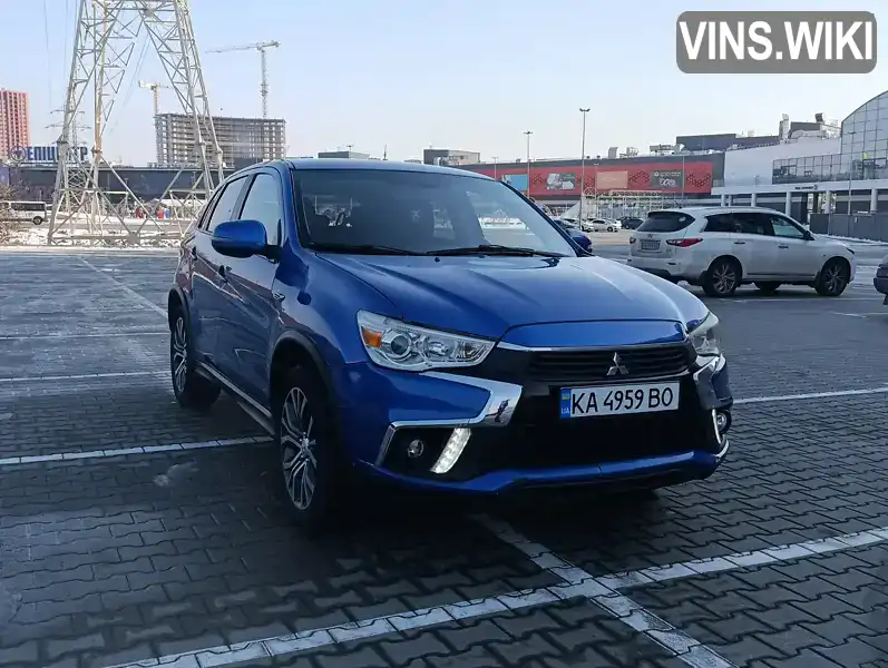 JA4AR3AW8JZ034242 Mitsubishi Outlander Sport 2017 Позашляховик / Кросовер 2.4 л. Фото 1