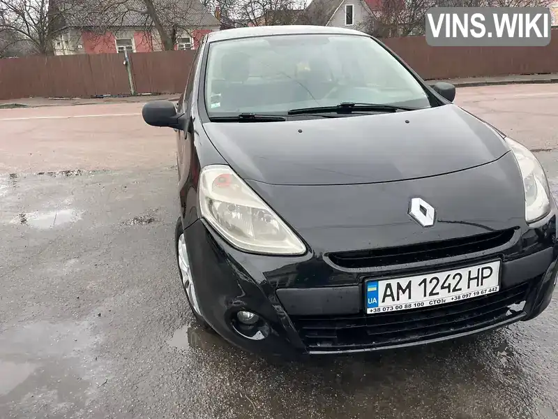 Хетчбек Renault Clio 2011 1.46 л. Ручна / Механіка обл. Житомирська, Житомир - Фото 1/12