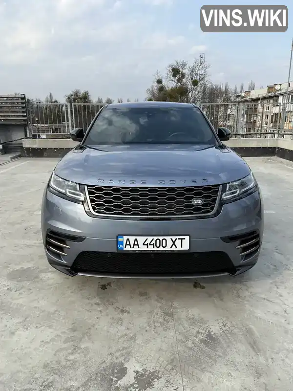 Внедорожник / Кроссовер Land Rover Range Rover Velar 2019 2 л. Автомат обл. Киевская, Киев - Фото 1/10