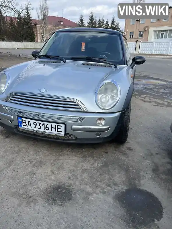 Хетчбек MINI Hatch 2003 1.6 л. Ручна / Механіка обл. Кіровоградська, Олександрія - Фото 1/14