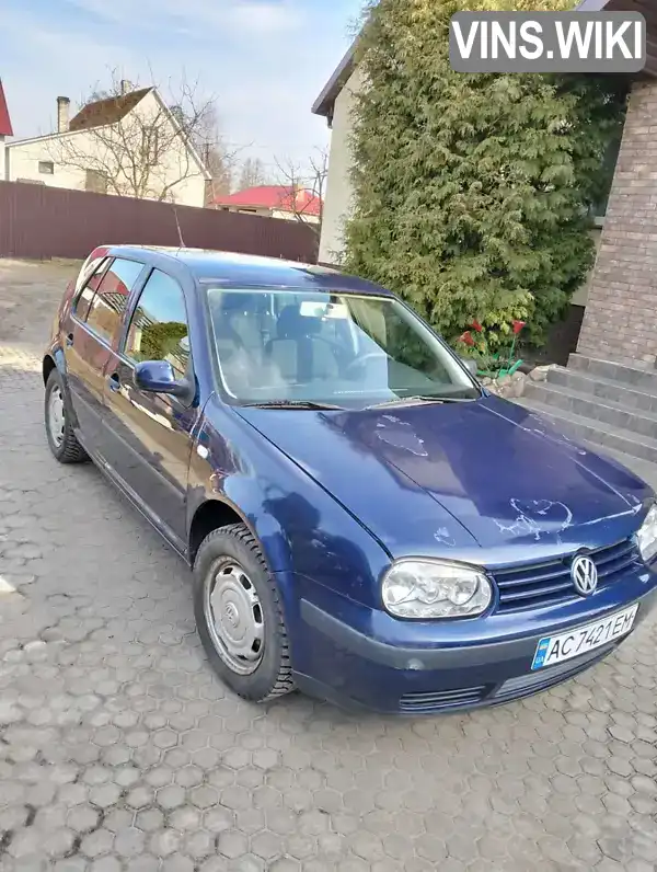 Хетчбек Volkswagen Golf 2000 1.6 л. Автомат обл. Волинська, Шацьк - Фото 1/21