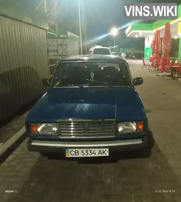 Седан ВАЗ / Lada 2107 2008 1.8 л. Ручна / Механіка обл. Чернігівська, Чернігів - Фото 1/8