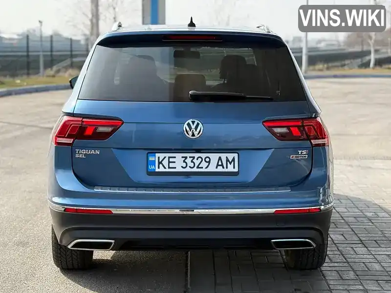 3VV2B7AX9JM185592 Volkswagen Tiguan 2018 Позашляховик / Кросовер 1.98 л. Фото 5