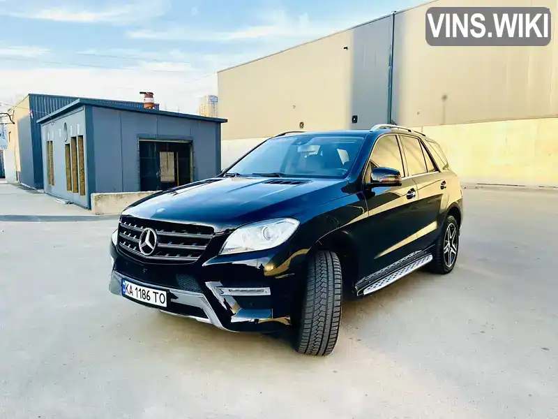 Позашляховик / Кросовер Mercedes-Benz M-Class 2014 3 л. Автомат обл. Київська, Київ - Фото 1/21