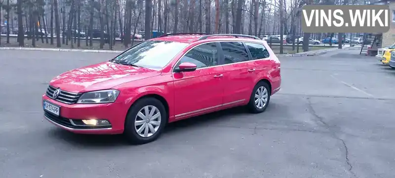 Универсал Volkswagen Passat 2013 2 л. обл. Киевская, Киев - Фото 1/21