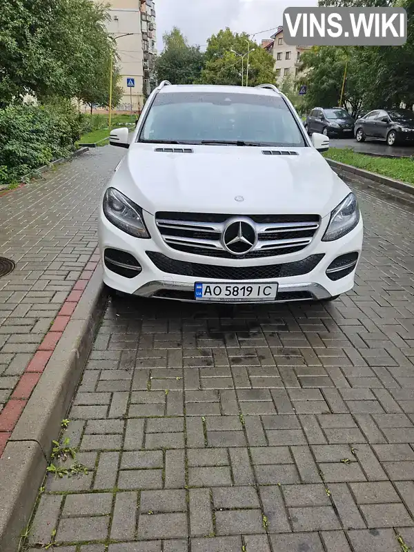 Позашляховик / Кросовер Mercedes-Benz GLE-Class 2015 null_content л. Автомат обл. Закарпатська, Ужгород - Фото 1/6