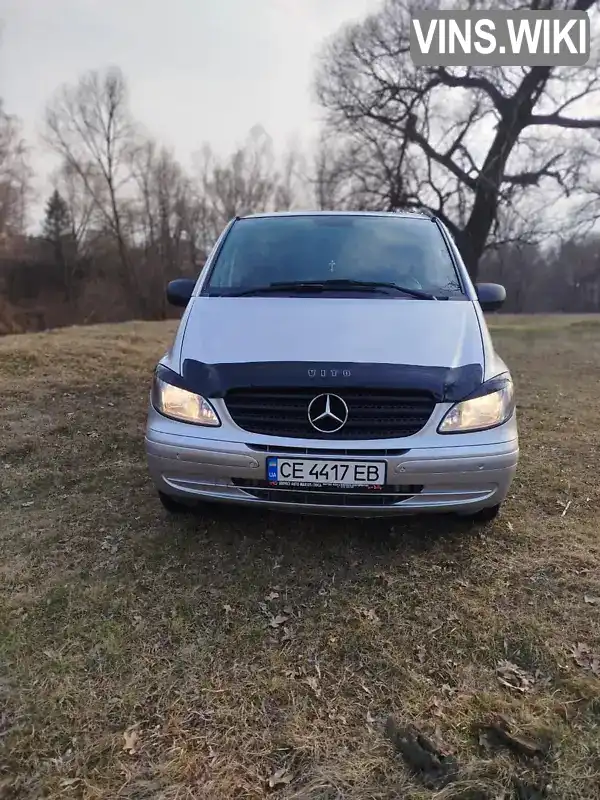 Мінівен Mercedes-Benz Vito 2010 2.2 л. Ручна / Механіка обл. Чернівецька, Сторожинець - Фото 1/21