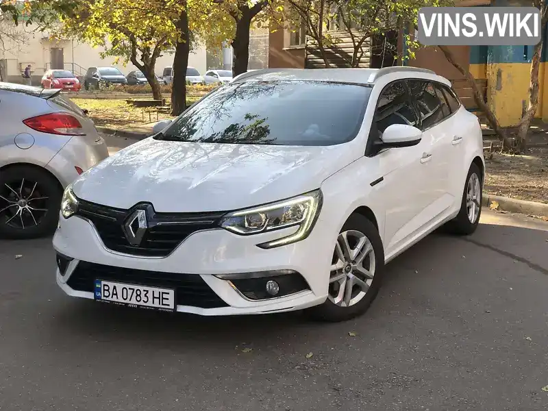 Універсал Renault Megane 2017 1.5 л. Ручна / Механіка обл. Кіровоградська, Кропивницький (Кіровоград) - Фото 1/9