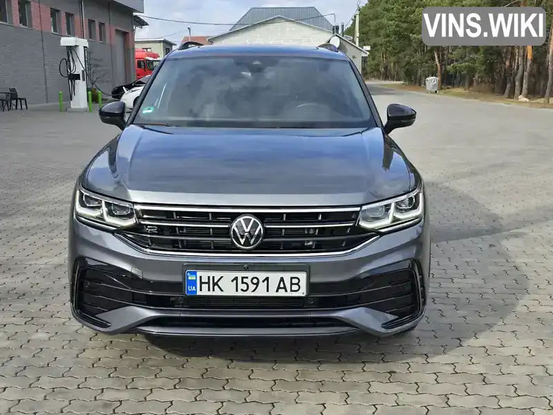 Позашляховик / Кросовер Volkswagen Tiguan 2022 1.97 л. Автомат обл. Рівненська, Рівне - Фото 1/21