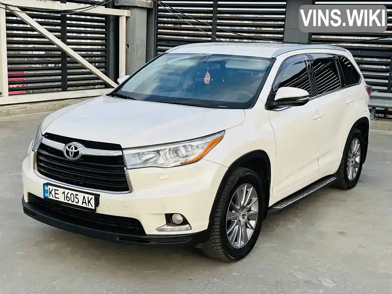 Позашляховик / Кросовер Toyota Highlander 2014 3.46 л. Автомат обл. Київська, Київ - Фото 1/21