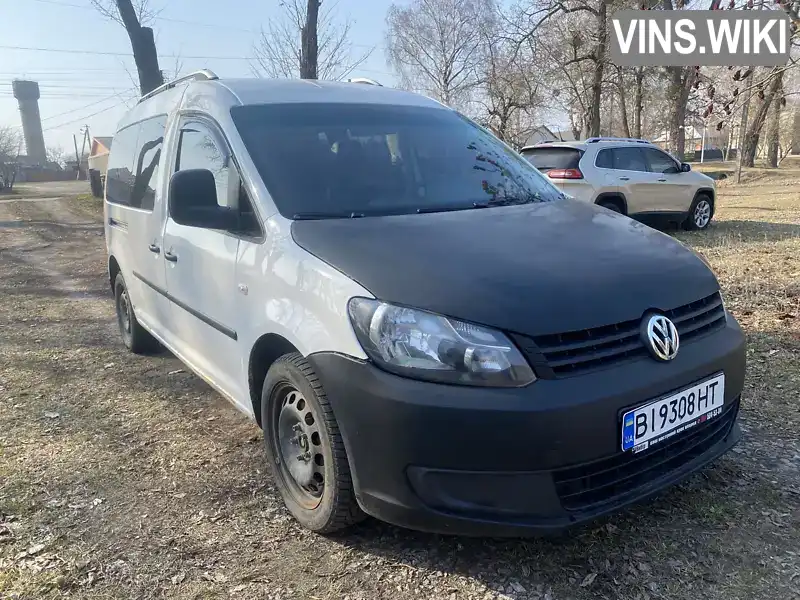 WV1ZZZ2KZCX077230 Volkswagen Caddy 2011 Мінівен 2 л. Фото 2