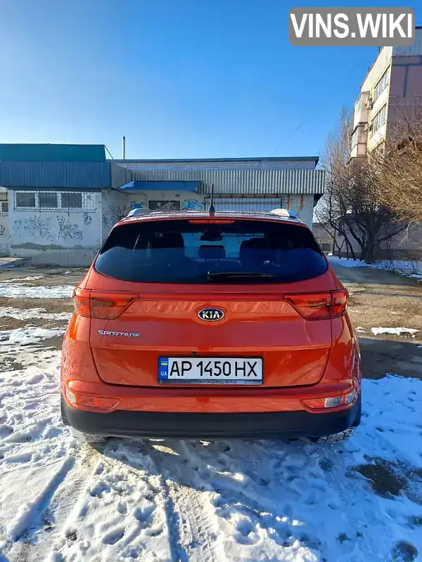 U5YPG81ABHL362719 Kia Sportage 2017 Позашляховик / Кросовер 2 л. Фото 6