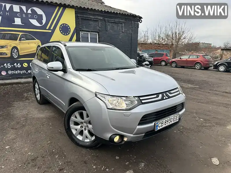 Внедорожник / Кроссовер Mitsubishi Outlander 2012 2.27 л. Ручная / Механика обл. Черниговская, Нежин - Фото 1/21