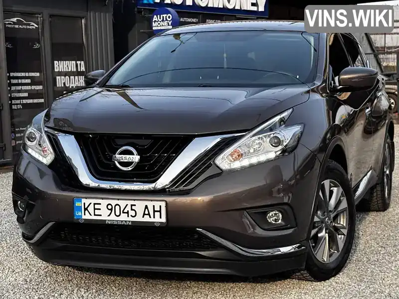 Позашляховик / Кросовер Nissan Murano 2017 3.5 л. Автомат обл. Дніпропетровська, Дніпро (Дніпропетровськ) - Фото 1/21