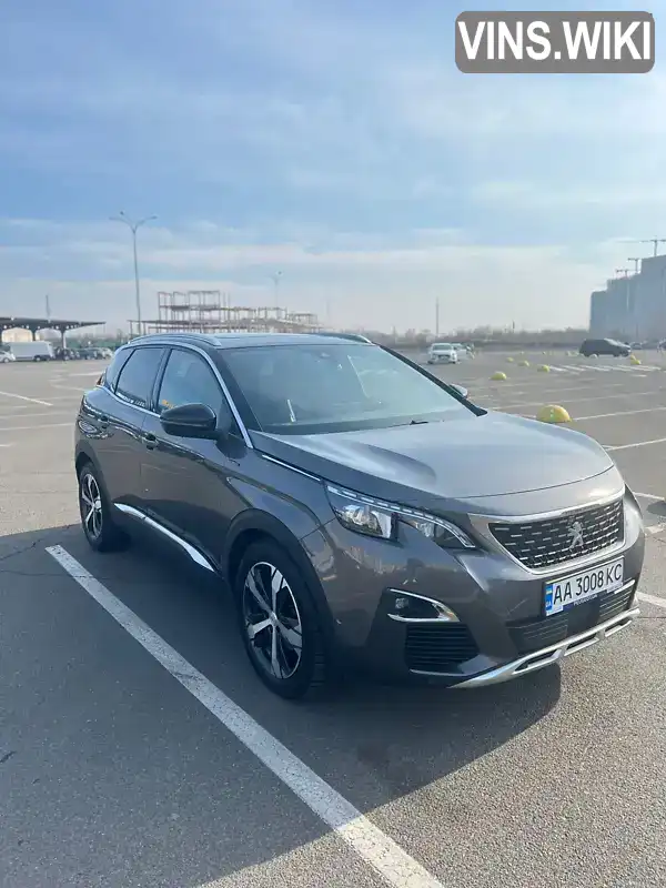 Внедорожник / Кроссовер Peugeot 3008 2019 2 л. Автомат обл. Киевская, Киев - Фото 1/18