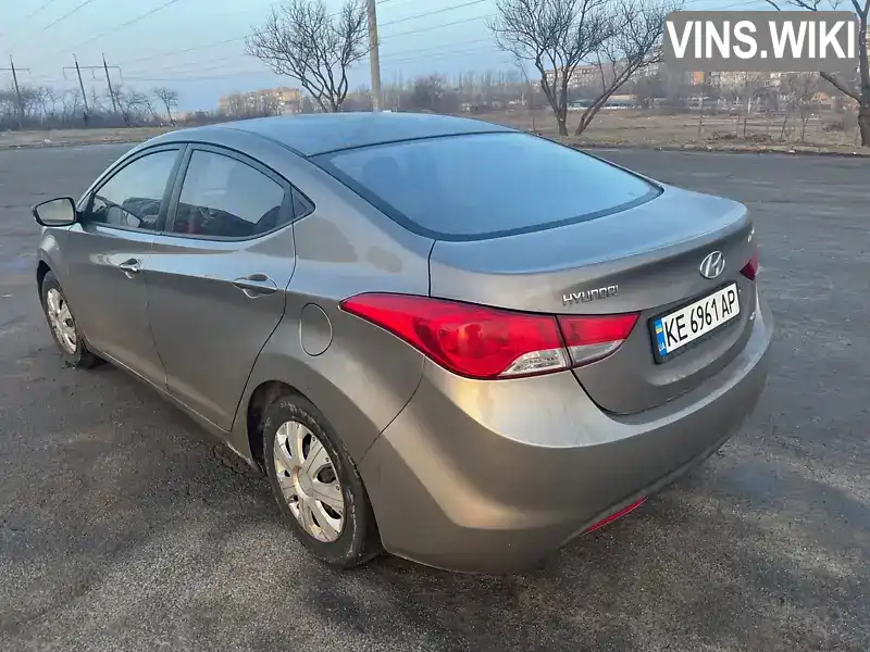 KMHDH41CACU553704 Hyundai Elantra 2012 Седан 1.6 л. Фото 3