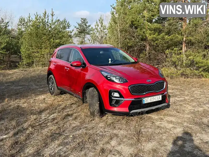 U5YPH813DKL571911 Kia Sportage 2018 Позашляховик / Кросовер 2 л. Фото 1